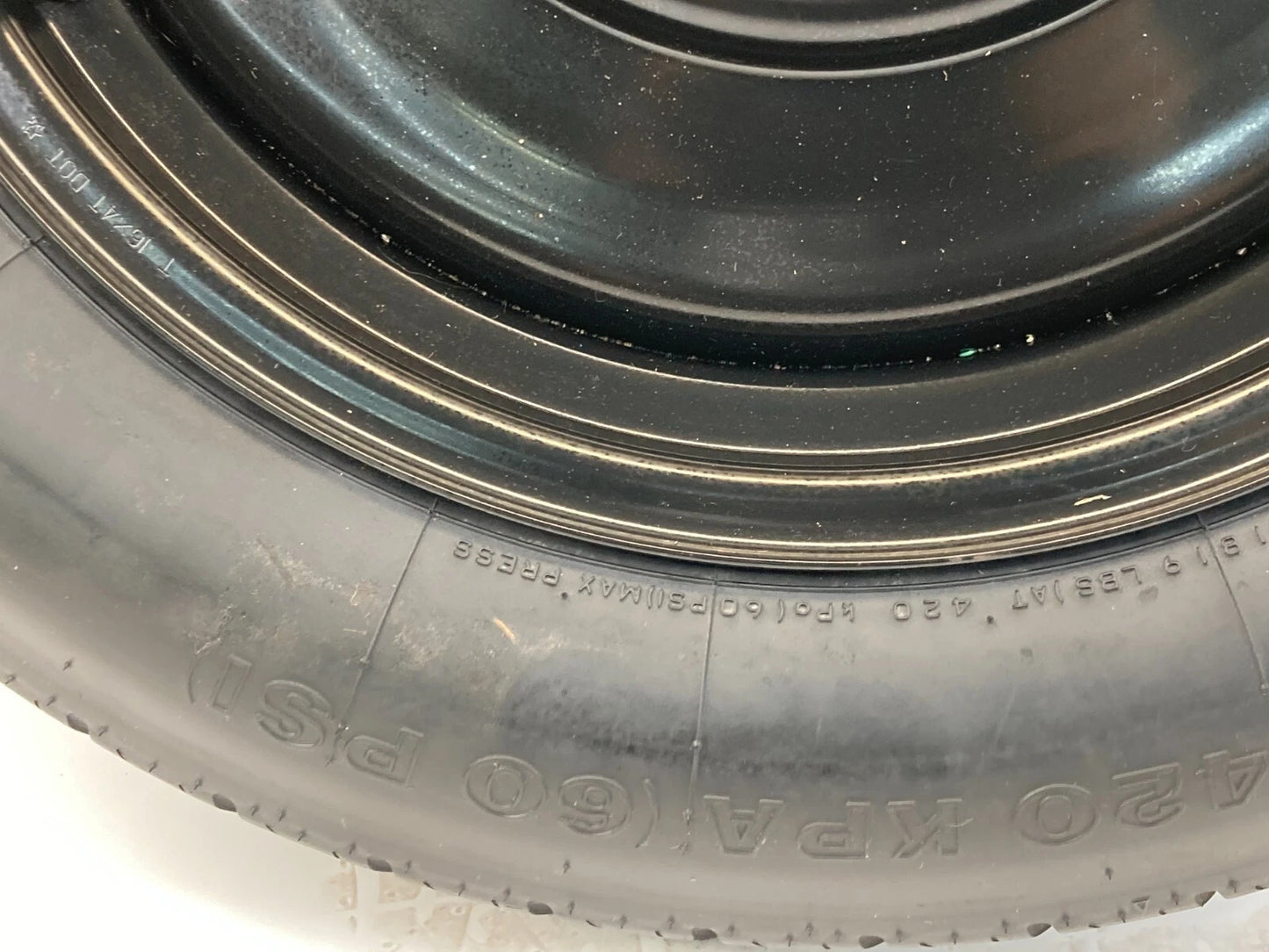 2010-2014 SUBARU LEGACY EMERGENCY SPARE TIRE COMPACT DONUT T135/80R16 16" OEM