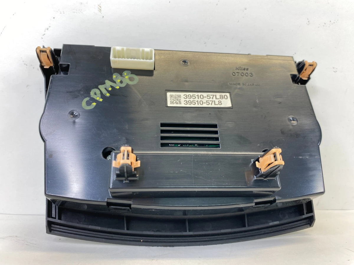 2010-2013 SUZUKI KIZASHI AC HEATER CLIMATE CONTROL SWITCH PANEL UNIT 39510-57L80