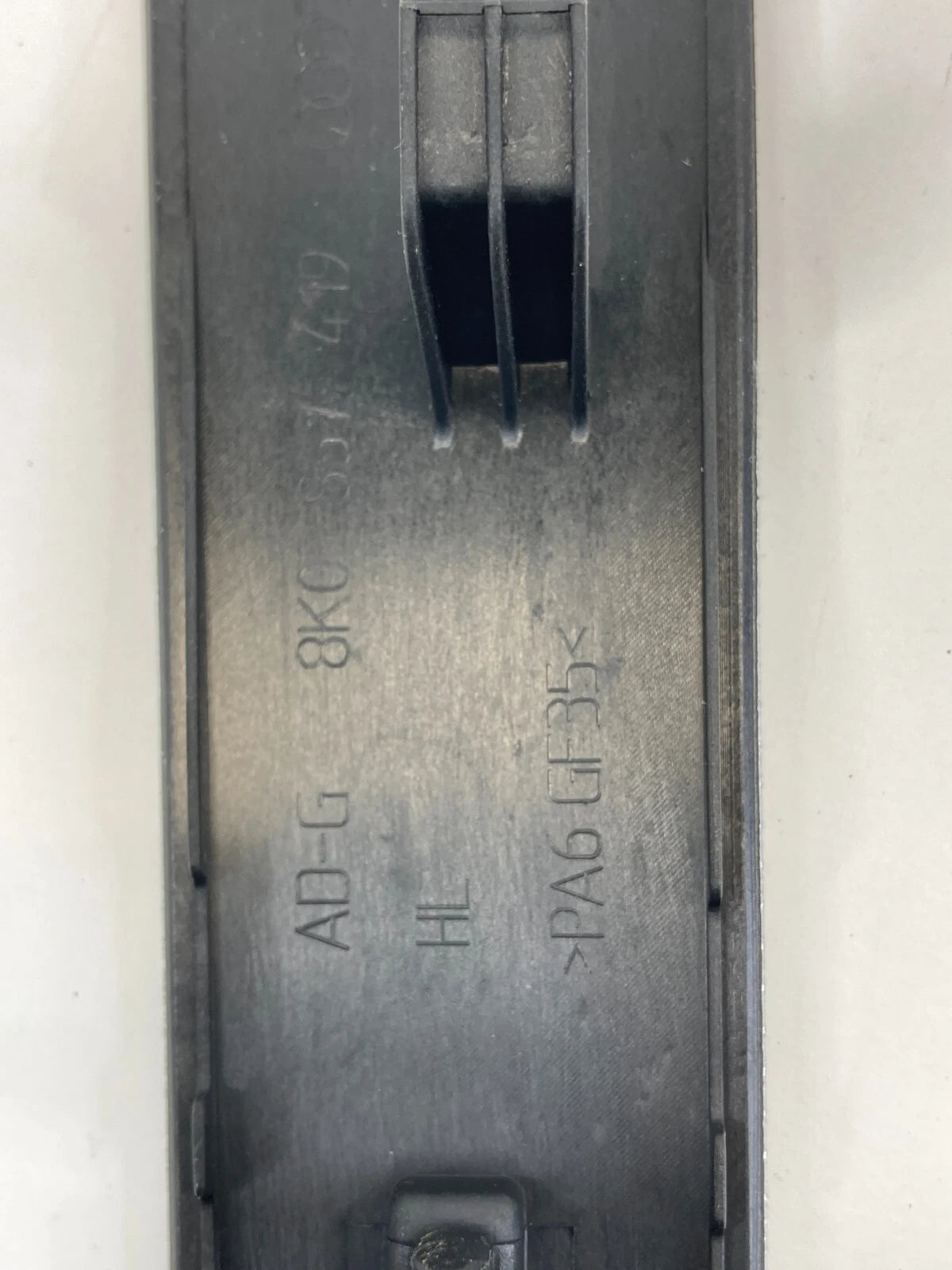 2013-2016 AUDI A4 REAR LEFT SIDE DOOR MOLDING TRIM BEZEL 8K0-867-419 RR LH OEM