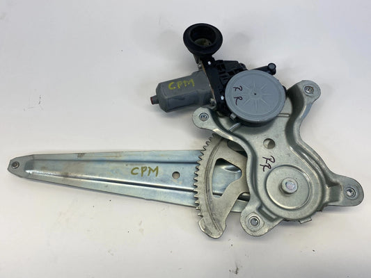 07-11 TOYOTA YARIS HATCHBACK REAR RIGHT DOOR POWER WINDOW MOTOR W /REGULATOR OEM
