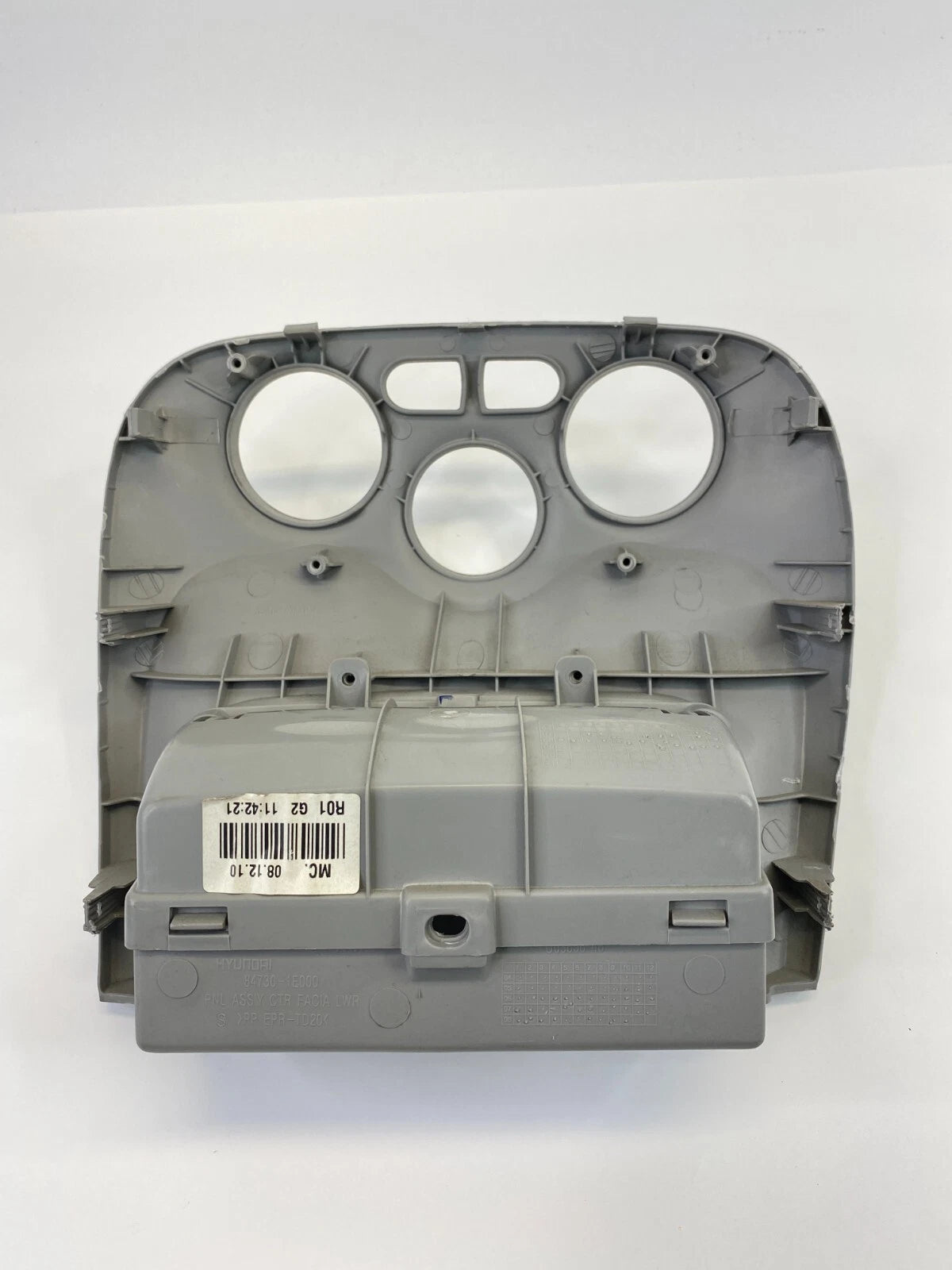 2006-2011 HYUNDAI ACCENT DASH INSTRUMENT PANEL CLIMATE CONTROL TRIM BEZEL OEM