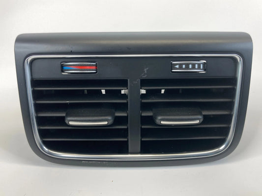 2013-2016 AUDI A4 REAR CENTER CONSOLE A/C HEATER DUAL AIR VENT DUCT OUTLET OEM
