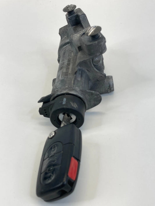1998-2004 AUDI A6 QUATTRO IGNITION LOCK CYLINDER WITH KEY 4B0905851B OEM