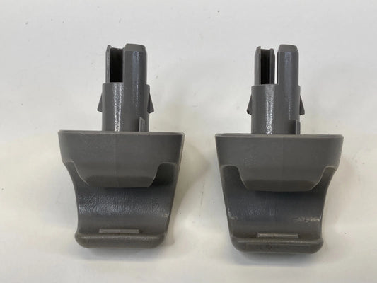 2008-2012 HONDA ACCORD ROOF SUN VISOR CLIP HOLDER BRACKET PAIR SET OEM