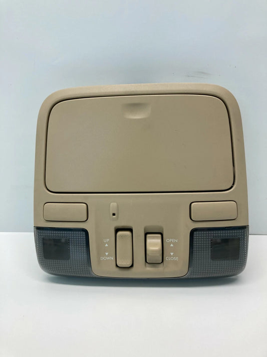 2006 2007 SUBARU B9 TRIBECA OVERHEAD CONSOLE DOME MAP LIGHT SUNROOF SWITCH OEM