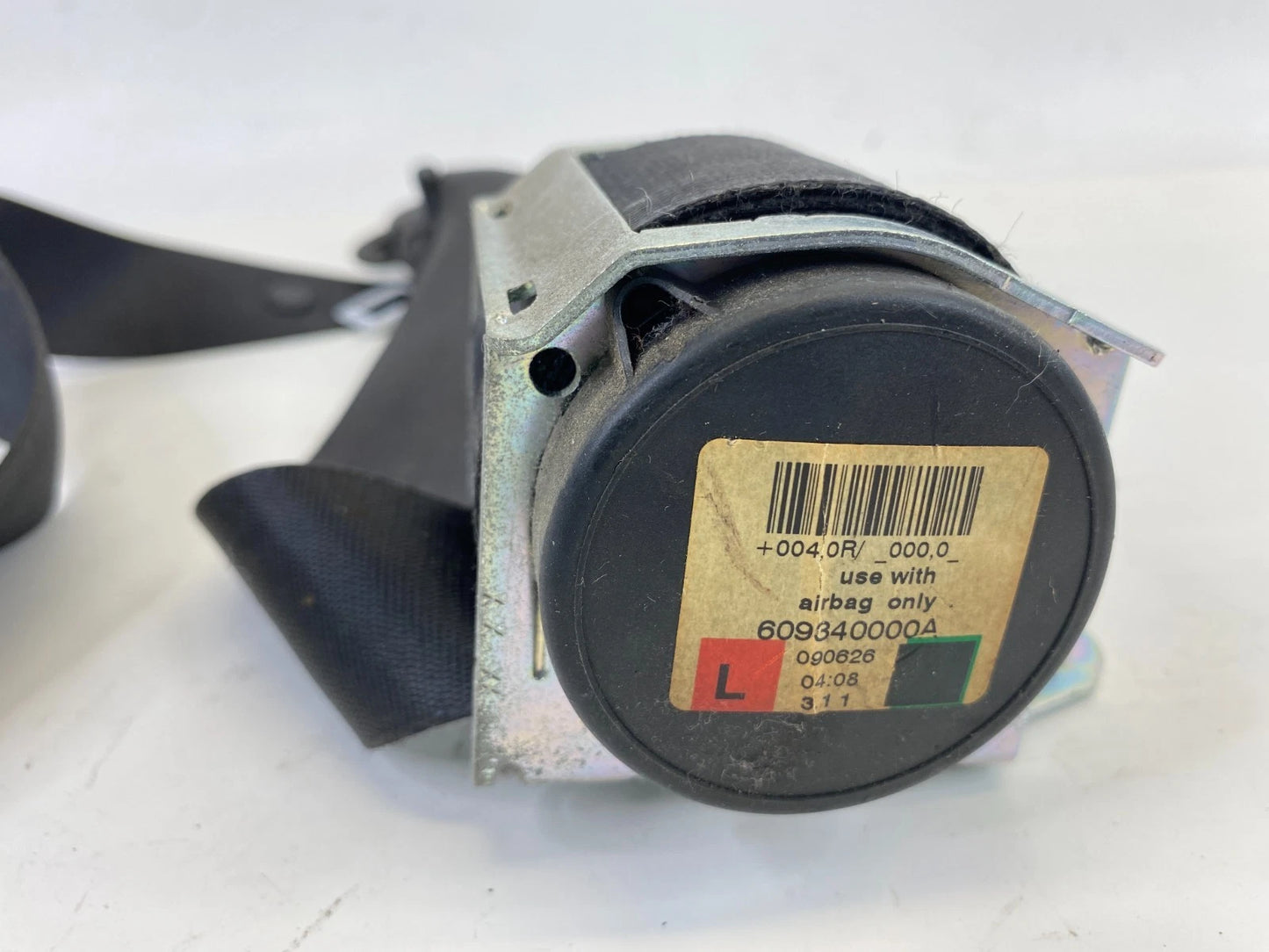 2007-2009 MINI COOPER FRONT LEFT DRIVER SEAT BELT RETRACTOR 609340000A OEM