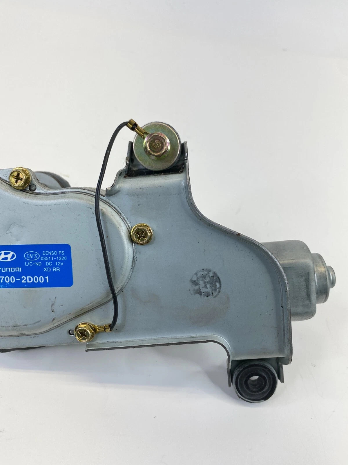 2000-2006 HYUNDAI ELANTRA HATCHBACK RR WIPER MOTOR UNIT ASSEMBLY OEM 98700-2D001