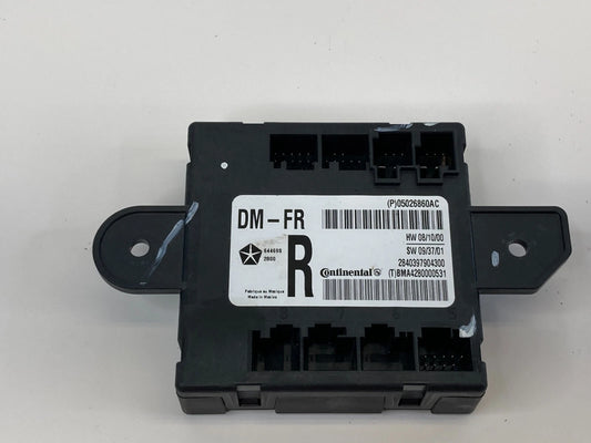 2008-2016 CHRYSLER TOWN COUNTRY FRONT RIGHT DOOR COMPUTER MODULE OEM 05026860AC