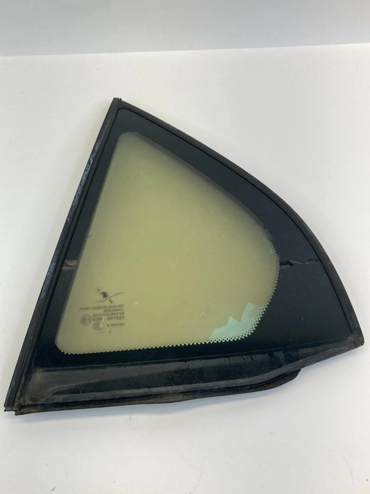 2003-2011 SAAB 9-3 SEDAN REAR LEFT SIDE DOOR VENT WINDOW GLASS 12804489 OEM