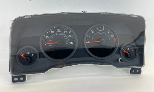 2007 JEEP COMPASS PATRIOT SPEEDOMETER CLUSTER GAUGES 126K MILES 05107008AD OEM