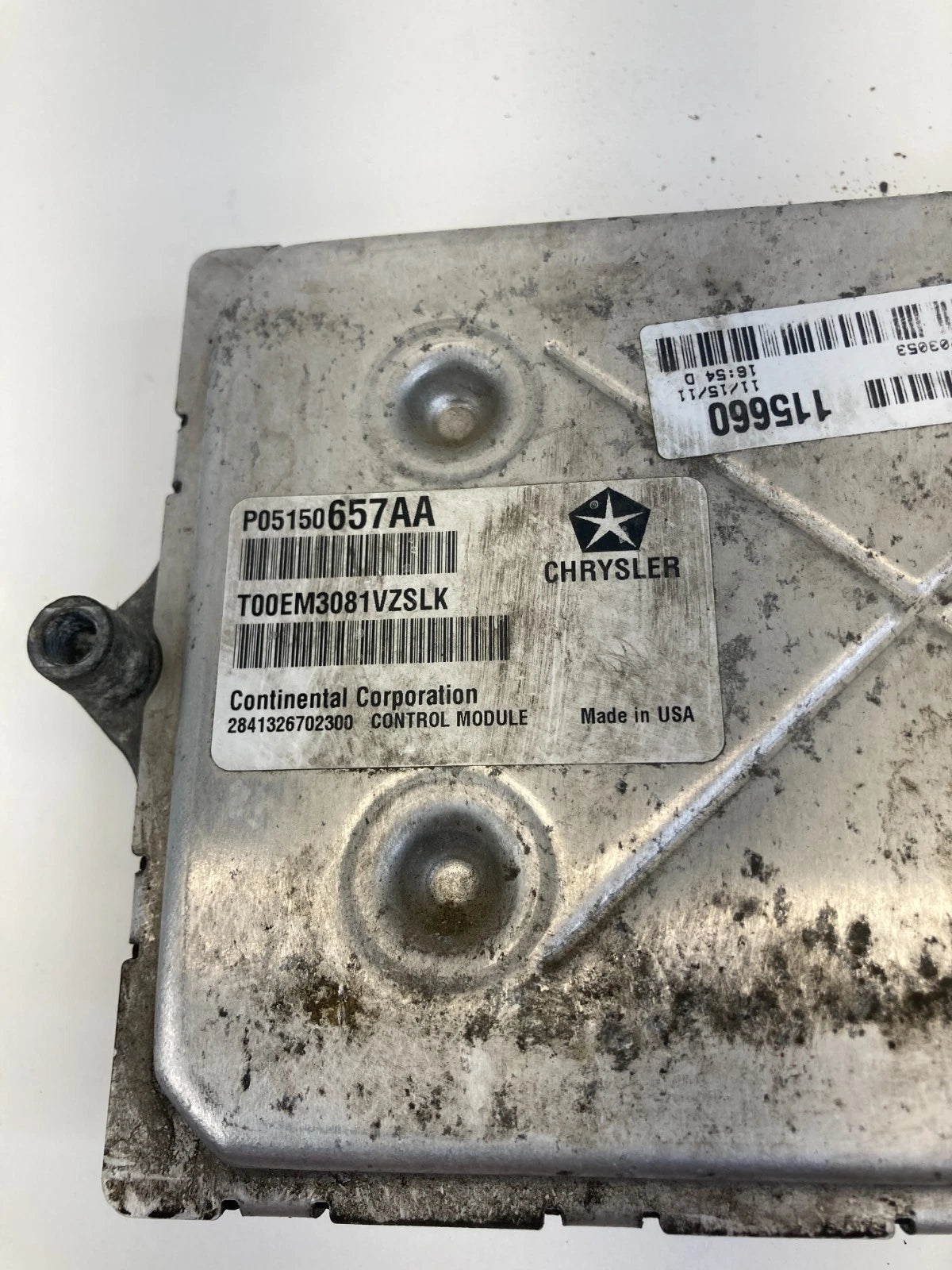 2012 12 DODGE GRAND CARAVAN 3.6L AT ENGINE CONTROL MODULE ECM ECU 5150657AA OEM
