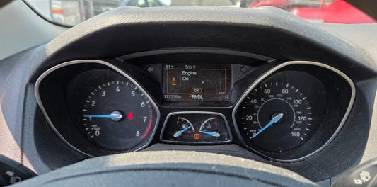 2016 FORD FOCUS DASH SPEEDOMETER CLUSTER GAUGES 177K MILES F1ET-10849-CTK OEM
