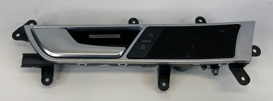 2006-2011 AUDI A6 FRONT LEFT DRIVER SIDE INNER DOOR HANDLE W/TWEETER 4F0837019C