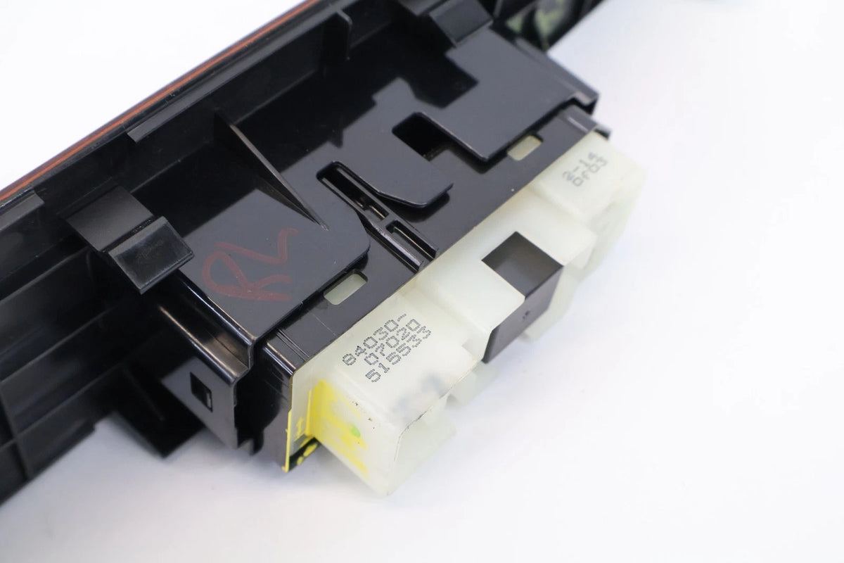 2010-2012 TOYOTA AVALON REAR LEFT DOOR POWER WINDOW CONTROL SWITCH W/ BEZEL OEM