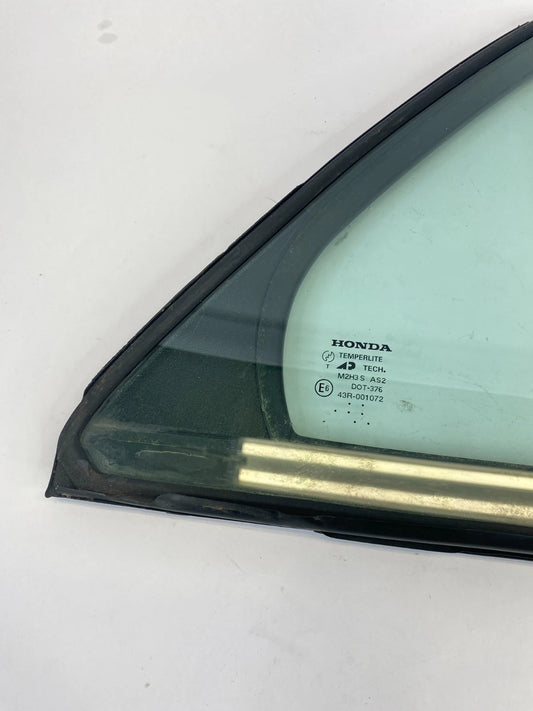 2003-2007 HONDA ACCORD REAR RIGHT QUARTER DOOR VENT GLASS WINDOW 73441-SDA OEM