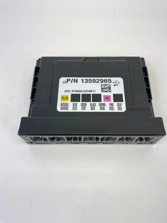 2014-2016 CADILLAC ATS KEYLESS ENTRY REMOTE CONTROL RECEIVER MODULE OEM 13592965