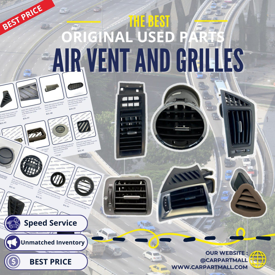 Why Replacing Your Car's Air Vents is a Must! Find your right air vent