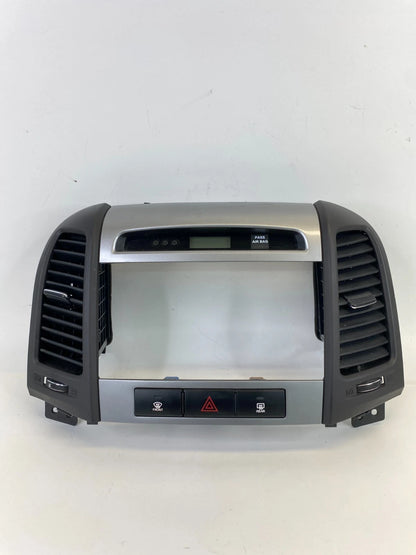 10-12 Hyundai Santa Fe Dash Radio Clock Climate Control Trim Bezel 94520-2B000
