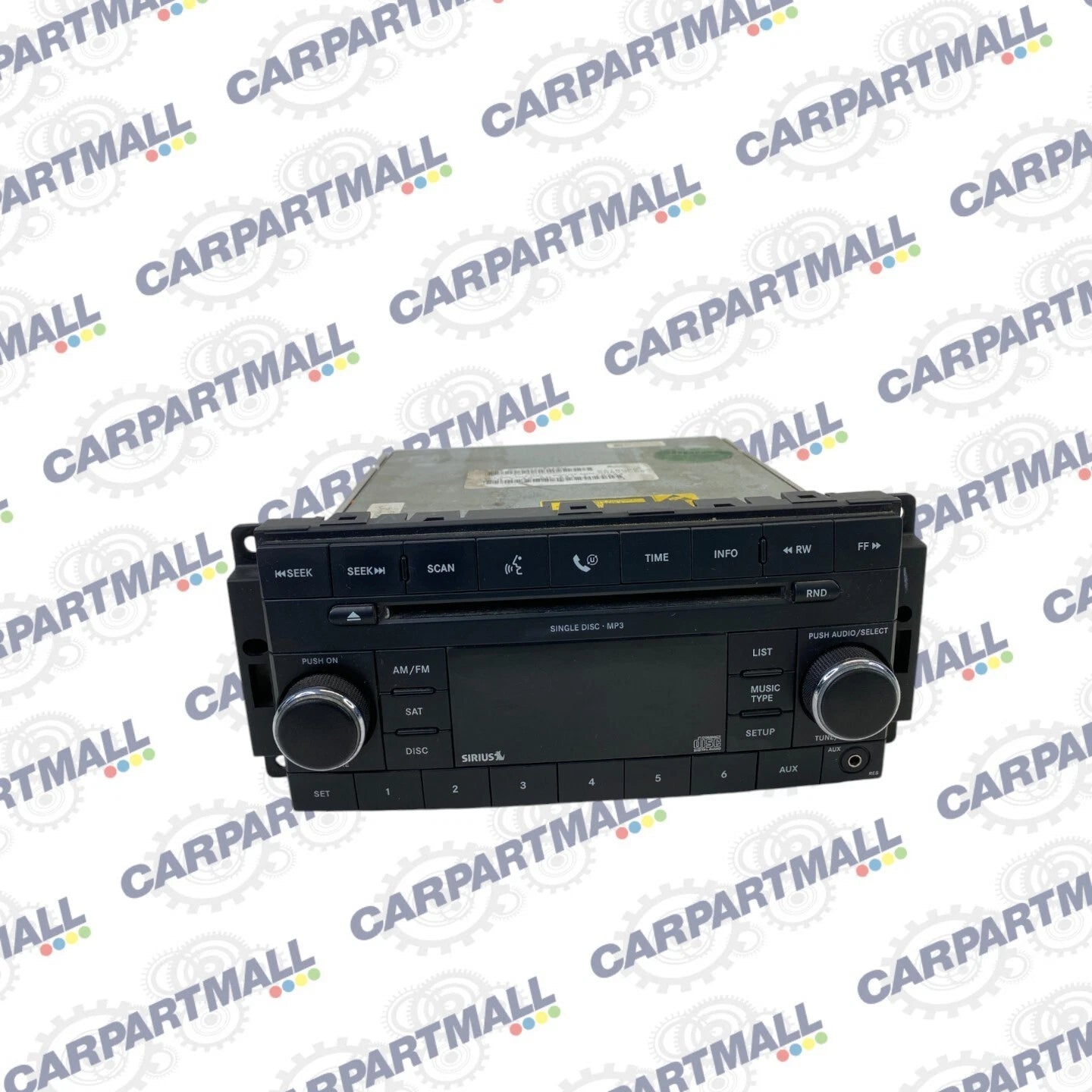2008 DODGE AVENGER SEBRING MAGNUM RADIO AM/FM CD PLAYER AUDIO RECEIVER 5064420AF