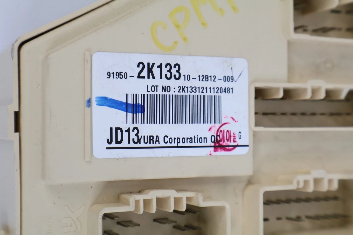 2012 2013 KIA SOUL 2.0L AUTO TRANS INTERIOR CABIN FUSE BOX OEM 91950-2K133