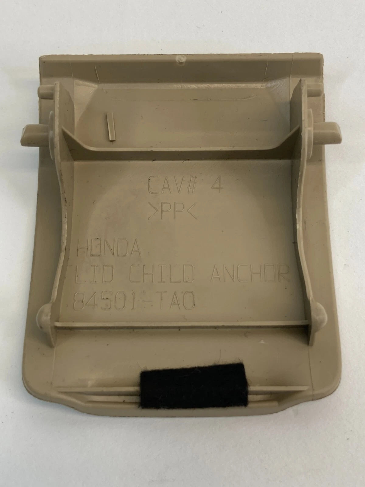 2008-2012 HONDA ACCORD SEDAN REAR BODY CHILD SAFETY ANCHOR HOOK COVER CAP OEM