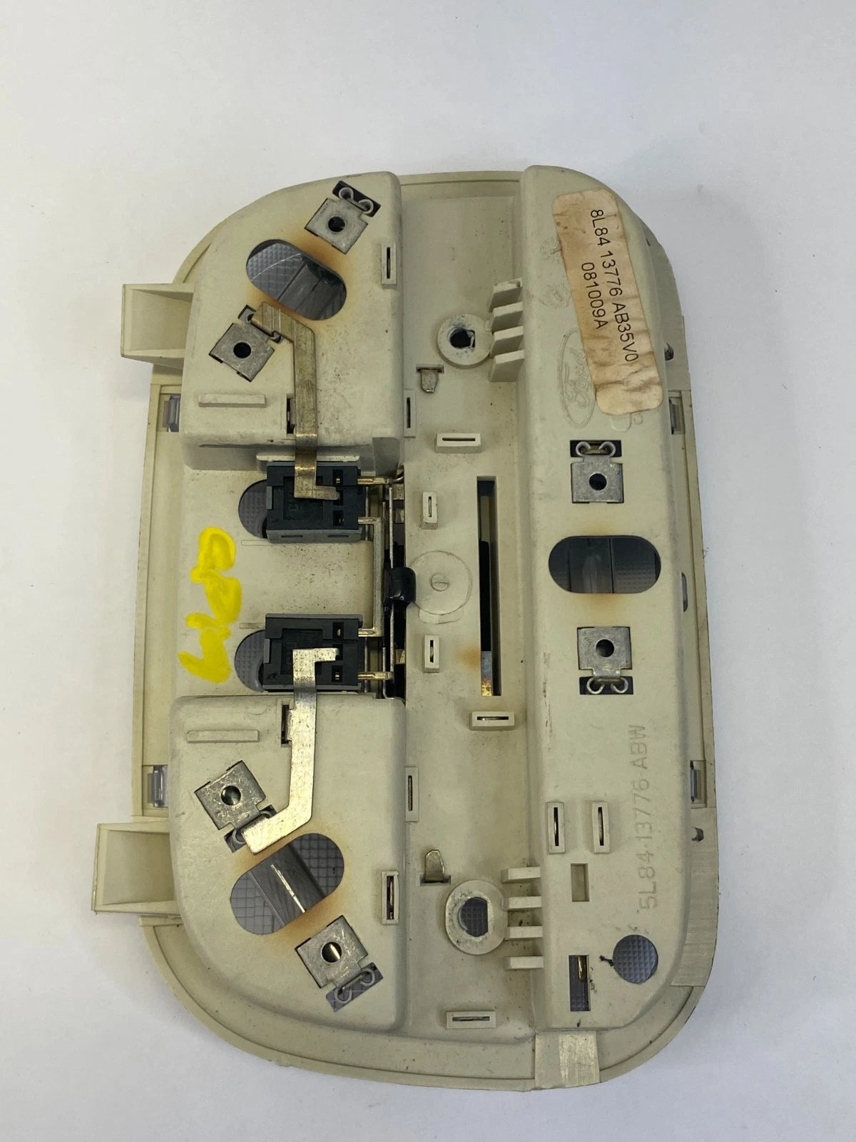 2008-2012 FORD ESCAPE ROOF OVERHEAD CENTER DOME MAP LIGHT LAMP ASSEMBLY OEM
