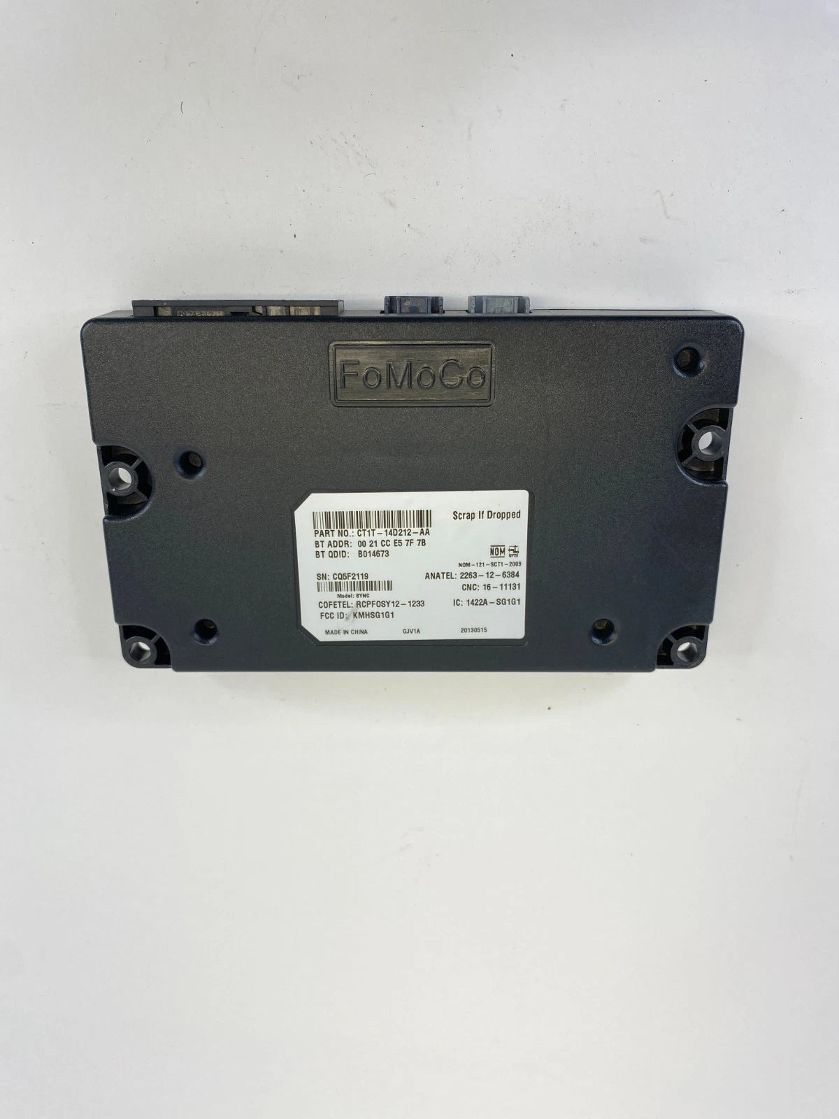 2014 Ford Fusion Communication Voice Recognition Sync Module CT1T-14D212-AA OEM