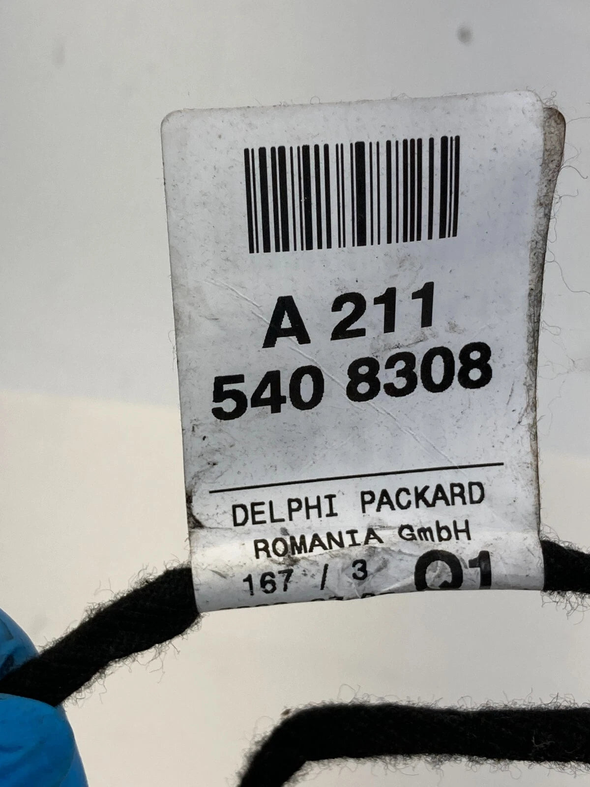 2003-2009 MERCEDES E320 REAR RIGHT DOOR WIRING WIRE HARNESS A211-540-84-08 OEM