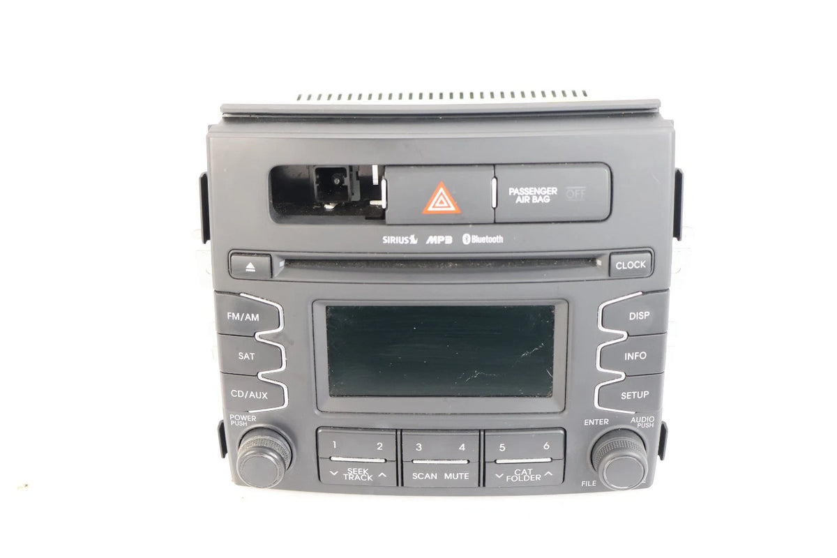 12 13 KIA SOUL AM/FM RADIO STEREO DISC CD MP3 SIRIUS PLAYER 96170-2K110WK OEM
