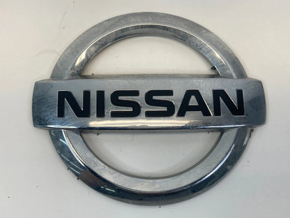 08-13 NISSAN ROGUE REAR TAILGATE EMBLEM BADGE LOGO CHROME 84890-JM00A OEM
