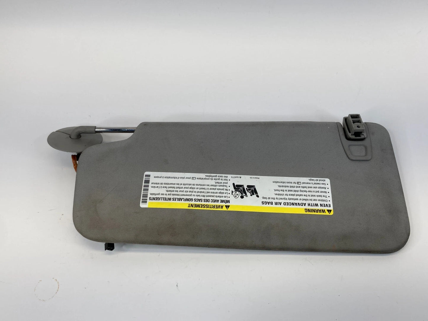 08-17 BUICK ENCLAVE 07-16 ACADIA RIGHT PASSENGER SUNVISOR SUN VISOR ILLUMINATED