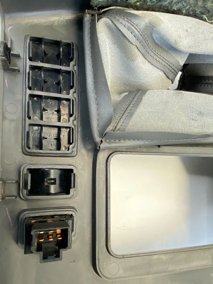 19-02 ISUZU TROOPER CENTER CONSOLE SHIFTER TRIM BEZEL W/ WINTER POWER SWITCH OEM