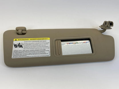 05-08 AUDI A4 QUATTRO FRONT RIGHT RH PASSENGER SIDE SUNVISOR SUN VISOR SHADE OEM