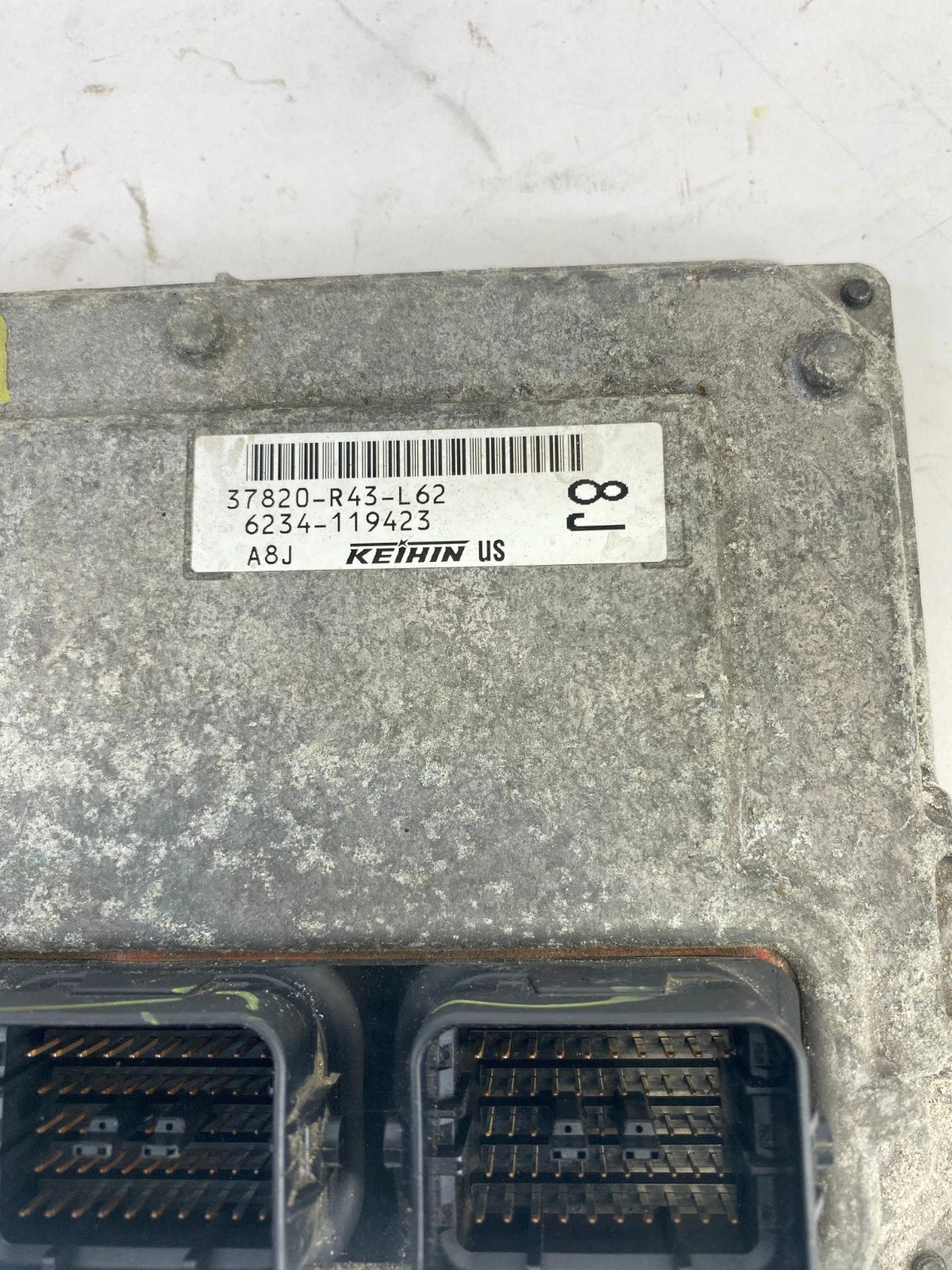 2010 HONDA ACCORD SEDAN 2.4L ENGINE COMPUTER CONTROL MODULE ECU 37820-R43L62 OEM
