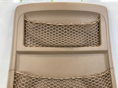 03-08 Honda Pilot Front Left Driver Side Seat Back Cover Panel Net 565586 OEM