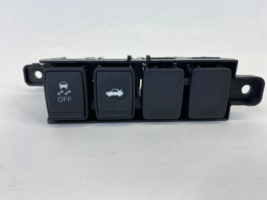 13-18 NISSAN ALTIMA TRACTION & TRUNK LID BUTTON CONTROL SWITCH 681RU3TA0A OEM