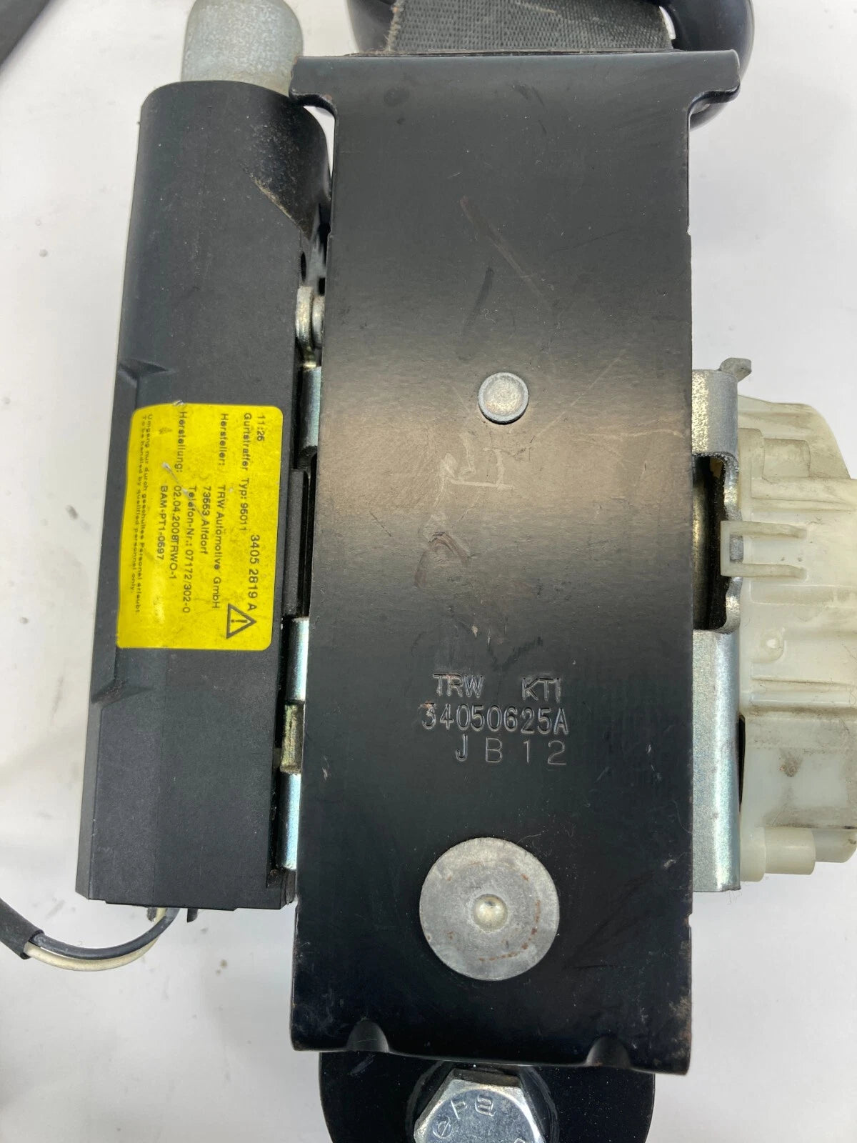 2009-2011 CHEVROLET AVEO FRONT LEFT DRIVER SIDE SEAT BELT RETRACTOR 34060627A