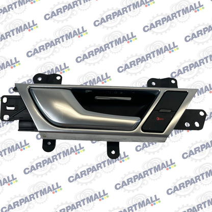 05-11 AUDI A6 QUATTRO REAR LEFT INNER DOOR HANDLE W/ LOCK SWITCH 4F0-839-019 OEM