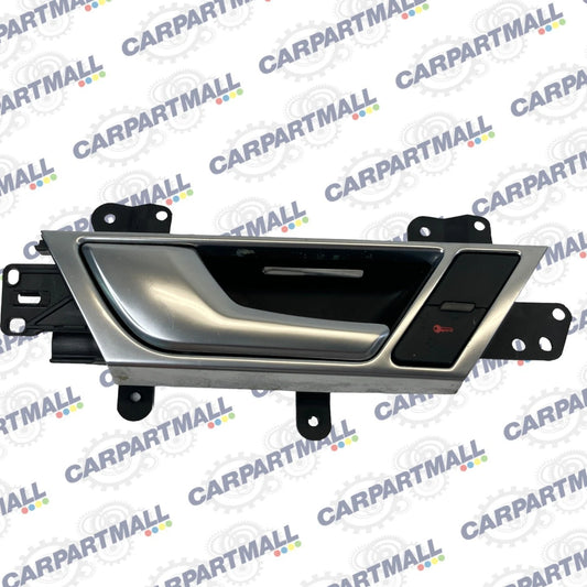 05-11 AUDI A6 QUATTRO REAR LEFT INNER DOOR HANDLE W/ LOCK SWITCH 4F0-839-019 OEM