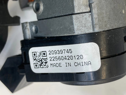 2011-2015 CHEVROLET CRUZE IGNITION SWITCH LOCK CYLINDER WITH KEY OEM 20939745