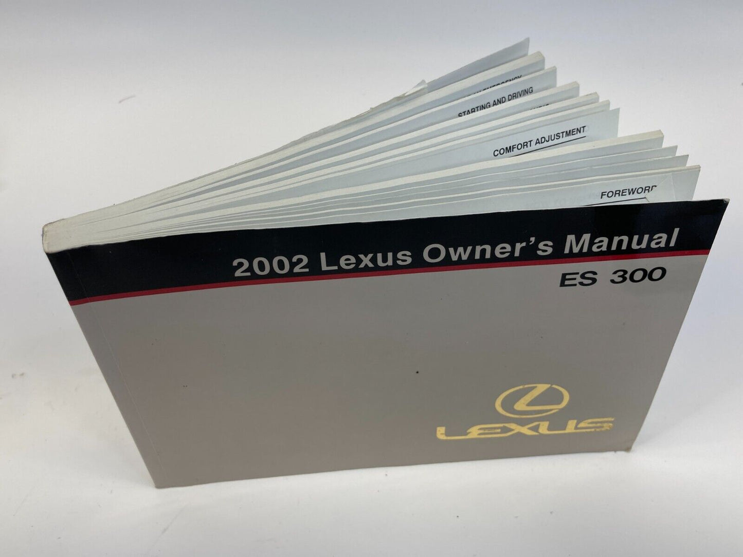 2002 02 Lexus ES300 ES 300 Owner's Manual Supplement Set w/ Case Set OEM