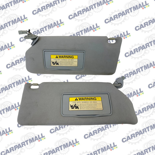 2005-2010 HONDA ODYSSEY DRIVER & PASSENGER SIDE SUN VISOR SUNVISOR PAIR SET OEM