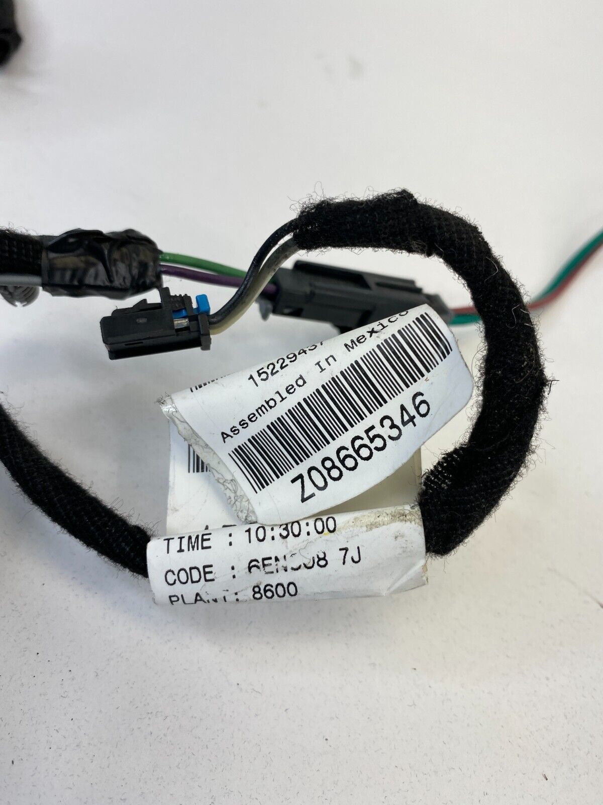 05-10 Pontiac G6 Front Right Pillar Tweeter Speaker w Wiring Harness 529801581