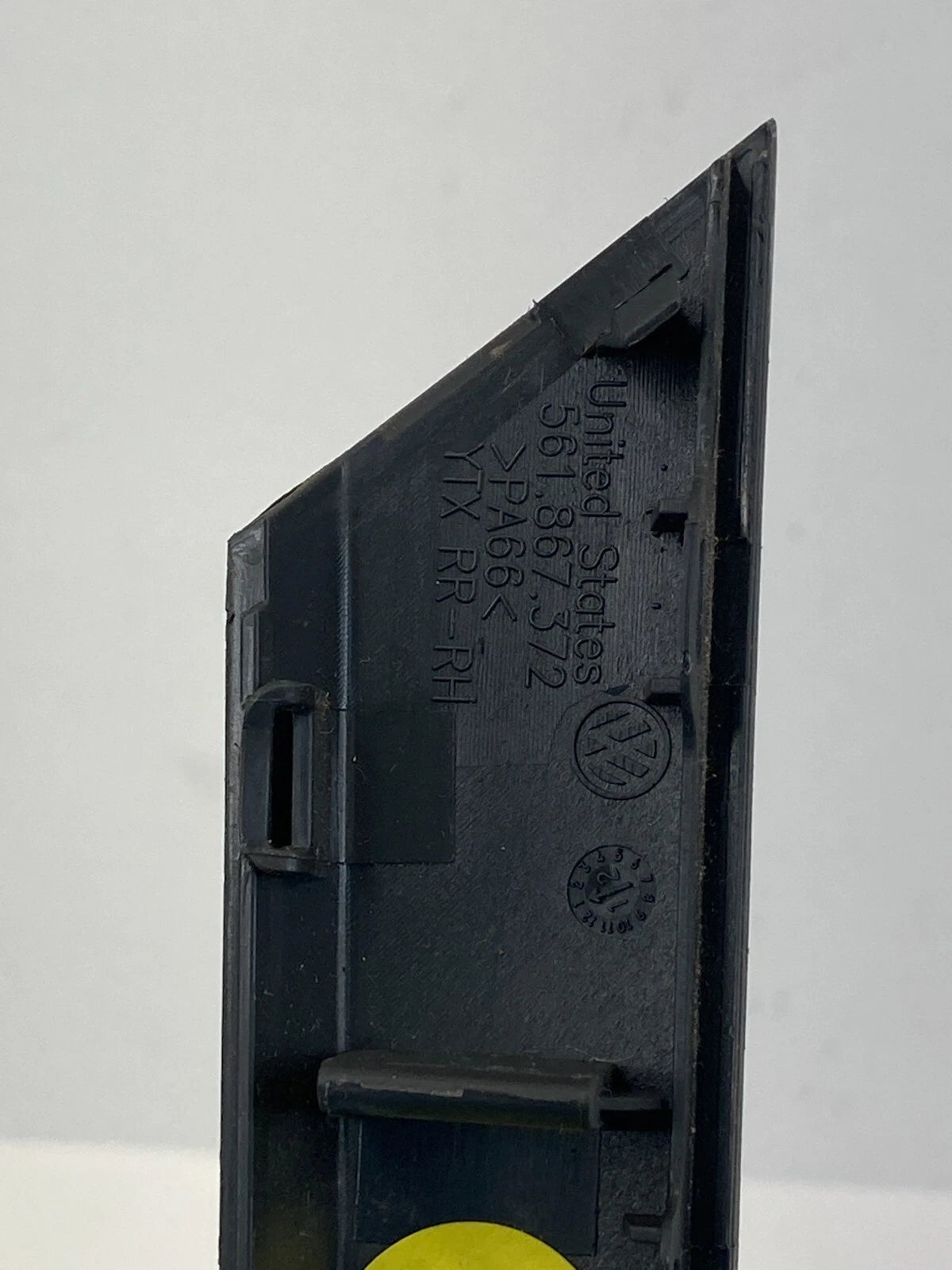 2012-2015 VW VOLKSWAGEN PASSAT REAR RIGHT BACK SIDE DOOR PANEL HANDLE COVER TRIM