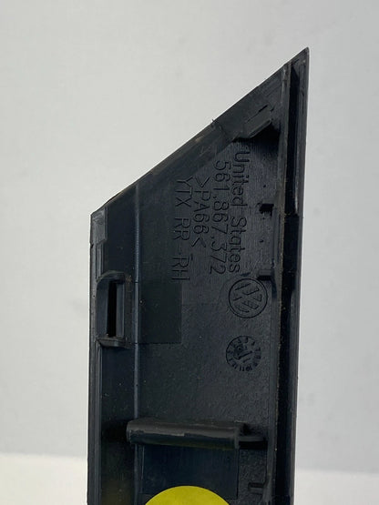 2012-2015 VW VOLKSWAGEN PASSAT REAR RIGHT BACK SIDE DOOR PANEL HANDLE COVER TRIM