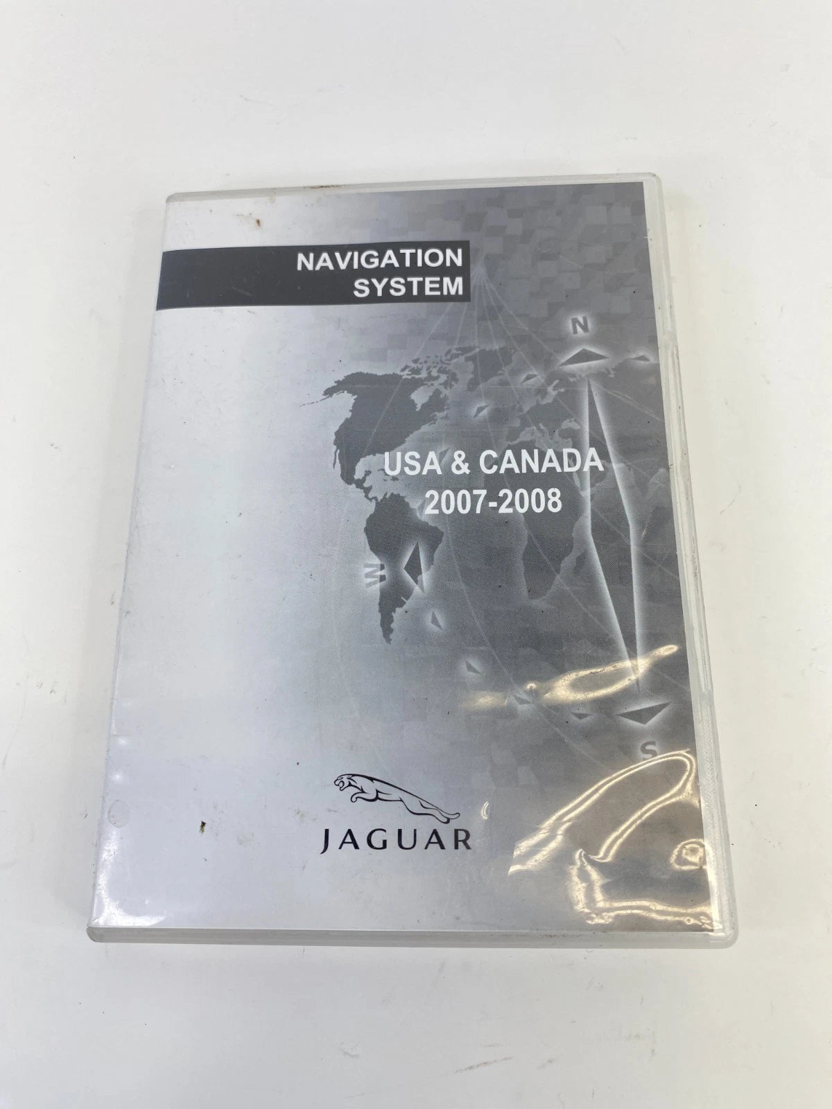 2007 2008 Jaguar Navigation System DVD WEST Map USA Canada 6W83-10E898-BD OEM