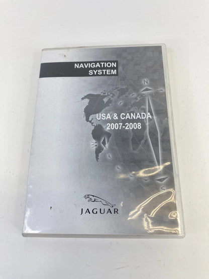 2007 2008 Jaguar Navigation System DVD WEST Map USA Canada 6W83-10E898-BD OEM