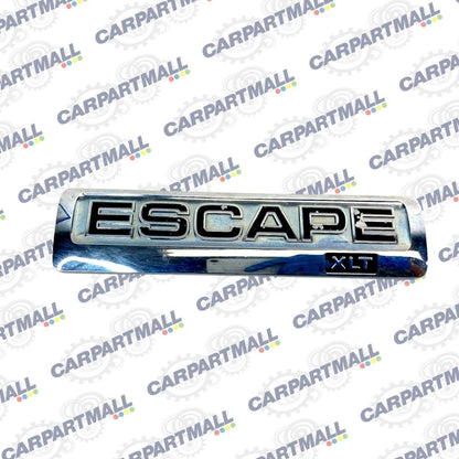 08-12 FORD ESCAPE XLT REAR TRUNK HATCH LID EMBLEM BADGE LOGO 8L84-7843156-AA