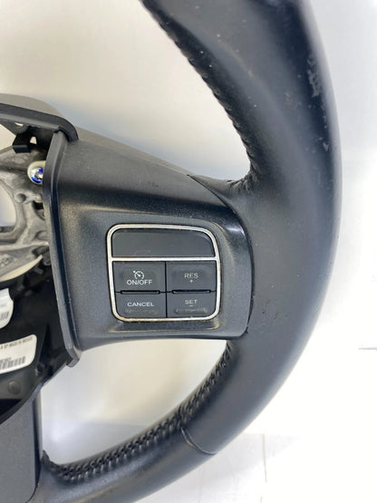 2013-2016 Dodge Dart Steering Wheel W/ Audio & Cruise Control 1ZX28DX9AE OEM