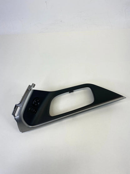 13-18 NISSAN ALTIMA FRONT LEFT SIDE DOOR INNER HANDLE BEZEL W/ MIRROR SWITCH